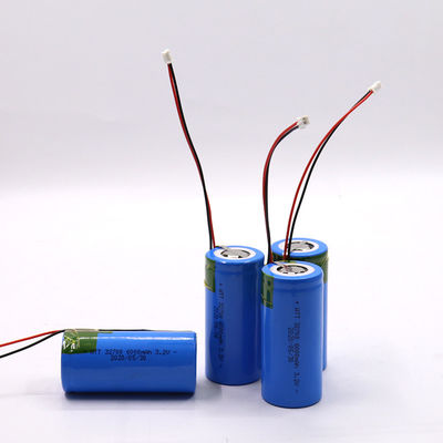 लॉन्ग साइकिल लाइफ 32700 3.2 V 6000mah Lifepo4 बैटरी 6AH Lifepo4 Ev बैटरी