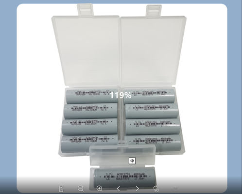 21 * 70 मिमी रिचार्जेबल टॉर्च बैटरी 21700 3.7 वी ली आयन बैटरी 4800mah