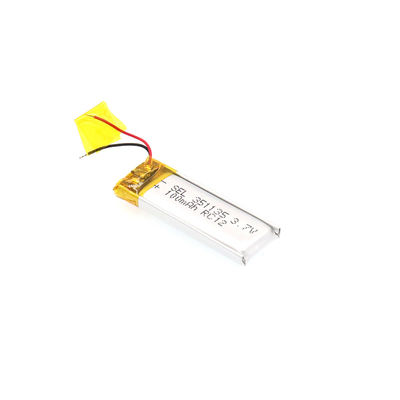 रिचार्जेबल लाइपो बैटरी 3.7V 100mah लिथियम पॉलिमर बैटरी खिलौने बिजली उपकरण