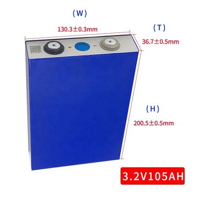 खिलौनों के लिए मूल Lifepo4 3.2 V 105ah लिथियम आयन फॉस्फेट बैटरी 3C
