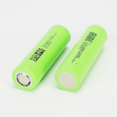 डिजिटल डिवाइसेस 6.4A 3.67V 2850mAh 18650 लिथियम आयन बैटरी लंबी साइकिल लाइफ