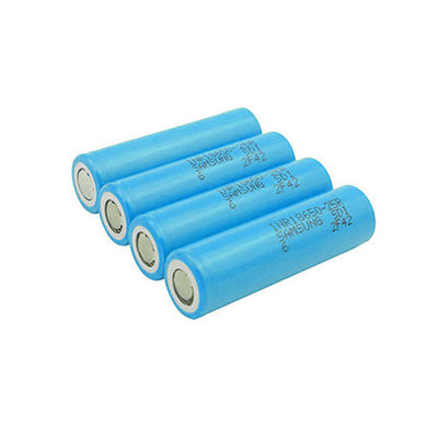 इलेक्ट्रिक साइकिलें 3.7V 2500mAh 20A 25R 18650 लिथियम आयन बैटरी 0.05kg