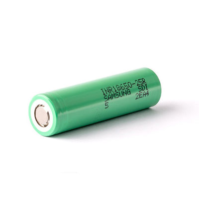 20A 3.6 V 2500mah बैटरी 18650 लिथियम रिचार्जेबल बैटरी INR18650-25R संरक्षित