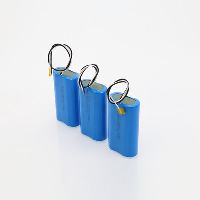 वाईफाई कैमरा के लिए 18650 3.7v 4400mah 1s2p कस्टम लिथियम आयन बैटरी पैक