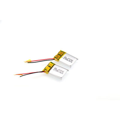 400930 90mah 3.7v बेलनाकार ओम उच्च तापमान लिथियम बहुलक बैटरी