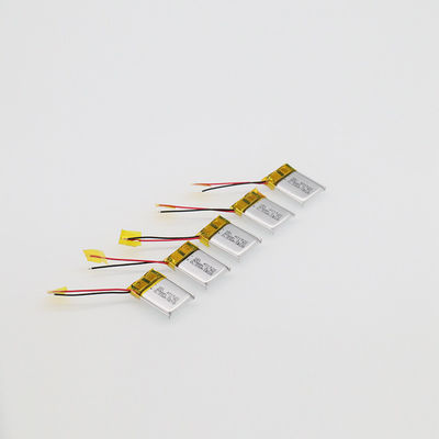 400930 90mah 3.7v बेलनाकार ओम उच्च तापमान लिथियम बहुलक बैटरी