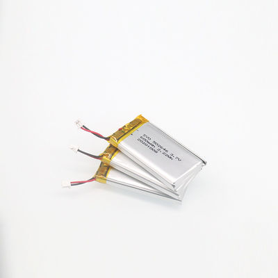 कस्टम 40304 3.7V600mAh लिथियम आयन पॉलिमर बैटरी 700 साइकिल
