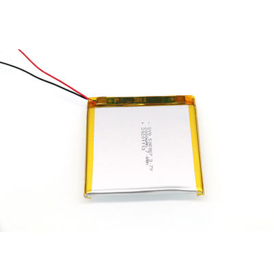 सीई RoHS अनुमोदन 555165 3.7 वी 2000mah लिथियम पॉलिमर बैटरी सेल