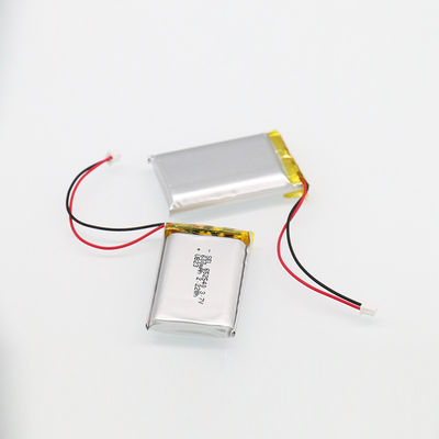 स्मार्ट कंगन के लिए 3.8V 100mAh 500830 अल्ट्राथिन रिचार्जेबल लिथियम पॉलिमर बैटरी