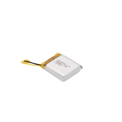OEM छोटा 802530 3.7v600mah लिथियम आयन पॉलिमर बैटरी 500 टाइम्स लाइफ