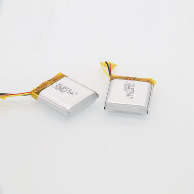 OEM छोटा 802530 3.7v600mah लिथियम आयन पॉलिमर बैटरी 500 टाइम्स लाइफ