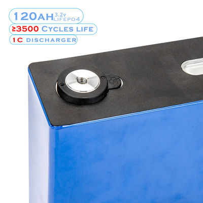 सौर पैनल के लिए डीप साइकिल 3.2 V 120Ah लिथियम LiFePo4 बैटरी सेल