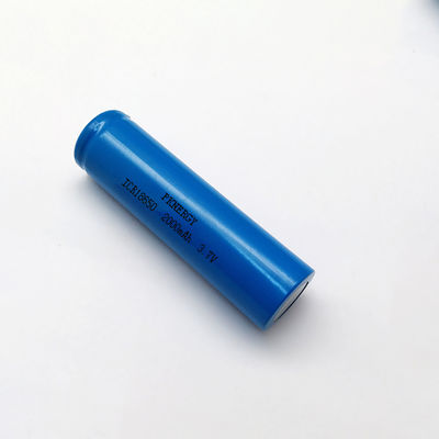 एसजीएस रिचार्जेबल उच्च तापमान लिथियम आयन बैटरी 3.7 वी 2000mah 3.6V 18650