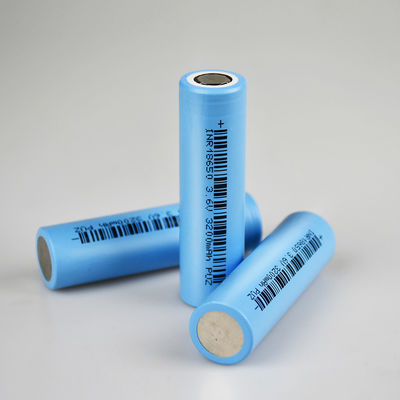 11.744Wh INR18650 3200mAh लिथियम बेलनाकार बैटरी डीप साइकिल सेल