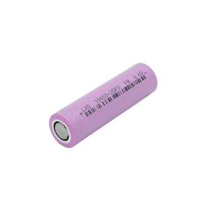 3C मैक्स 3.6v 2500mah 18650 लिथियम आयन बैटरी लिथियम बेलनाकार सेल